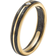 David Yurman Forged Carbon Band Ring - Gold/Black/Diamond