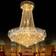 A Million Luxury Empire Gold Pendant Lamp 24"