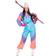 Wilbers Karnaval 80s Retro Ski Suit Women's Carnival Costume