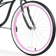 Firmstrong Urban Lady Beach Cruiser Bicycle 2011 - Army Green / Pink Rims / Black Seat /Grips Women's Bike