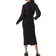 Vero Moda Monic High Waist Long Skirt - Black/Black Denim