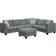 Bed Bath & Beyond OSPZ-GS008210AAG Grey Sofa 112" 6 Seater