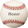 Heater Sports Leather Pitching Machine Baseballs