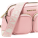 Michael Kors Jet Set Medium Crossbody Bag with Case for Apple Airpods Pro - Powder Blush