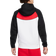 Nike Men's Sportswear Tech Fleece Windrunner Full Zip Hoodie - White/Black/University Red