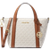 Michael Kors Pratt Small Signature Logo Tote Bag - Vanilla