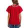 YZXDORWJ Women's Embroidered Mexican Peasant Blouse - Red