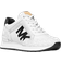 Michael Kors Maddy Two-Tone Logo W - Bright White