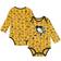 Outerstuff Pittsburgh Penguins Infant Gold Dynamic Defender Long Sleeve Bodysuit