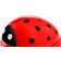 discoGoods Red Beetle Shaped Portable