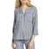 Tom Tailor Striped Blouse - Off White/Navy
