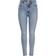 Only Mila High Waist Ankle Skinny Fit Jeans - Blue/Light Blue Denim