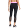 Nike Pro 365 Women's Mid Rise Cropped Mesh Panel Leggings - Black/Playful Pink/White