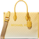 Michael Kors Mirella Medium Ombré Logo Tote Bag - Golden Yellow