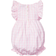 Petite Plume Baby's Twill Ruffled Romper - Pink Gingham
