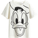 H&M Printed Cotton T-shirt - White/Donald Duck