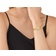 Michael Kors Precious Pavé Lock Curb Link Bracelet - Gold/Transparent