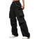 Shein EZwear Flap Pocket Side Drawstring Hem Cargo Pants