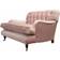 JVMoebel Couch Upholstery Pink Sofa 150cm 1-Sitzer