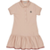 Moncler Girl's Logo Patch Polo Dress - Pink