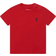 Ralph Lauren Boy's Jersey Logo T-shirt- Red