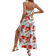 Shein Tropical Print Split Thigh Cami Dress