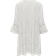 Only Regular Fit Split Neck Short Dress - White/Cloud Dancer