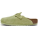 Birkenstock Boston Soft Footbed Suede Leather - Faded Lime