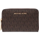 Michael Kors Small Logo and Leather Wallet - Brown/Acorn
