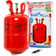 Party Factory Helium Gas Cylinders for 30 Balloons Red