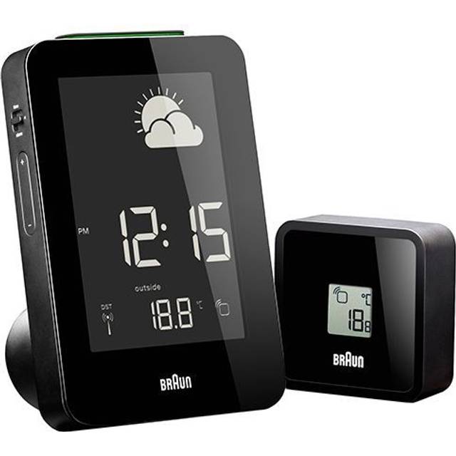 BC10 Braun Digital Alarm Clock - Black – Braun Clocks - US