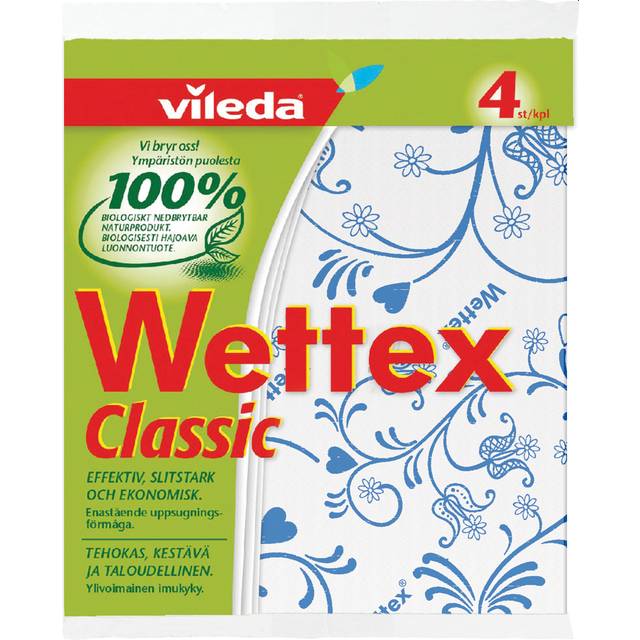 Vileda Wettex Classic Dish Cloth 4-pack • Prices »