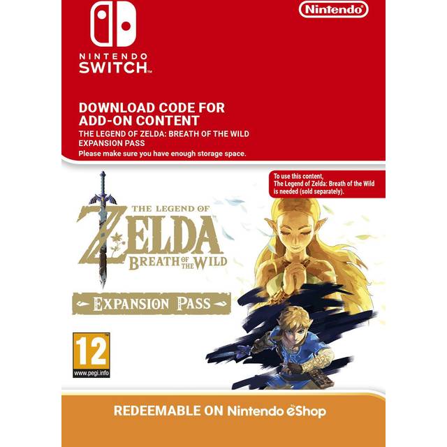 The Legend of Zelda Breath of the Wild and The Legend of Zelda Breath of  the Wild Expansion Pass Bundle - Nintendo Switch