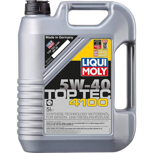 Liqui Moly Top Tec 4100 5W-40 Motoröl 5L • Sieh Preis »