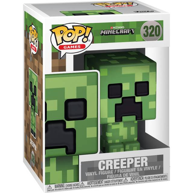 Figurine Funko Pop! - N° 327 - Minecraft - Creeper (exclu Gs) - GAMING