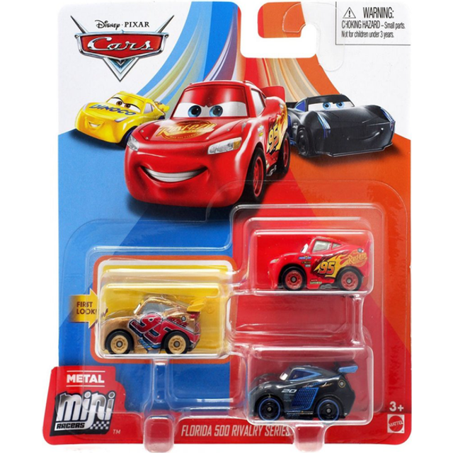 Mattel Disney Cars Mini Racers 3-pack • Prices »
