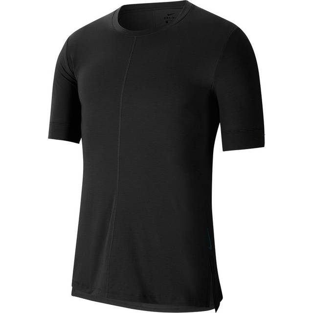Nike Dri-Fit Yoga T-shirt Men's - Black • Prices »