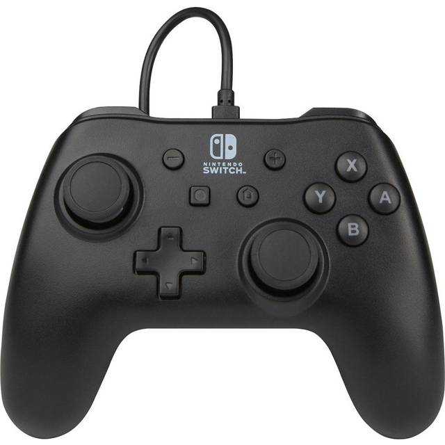 (Nintendo » PowerA Preis Wired Switch) Controller • - Black