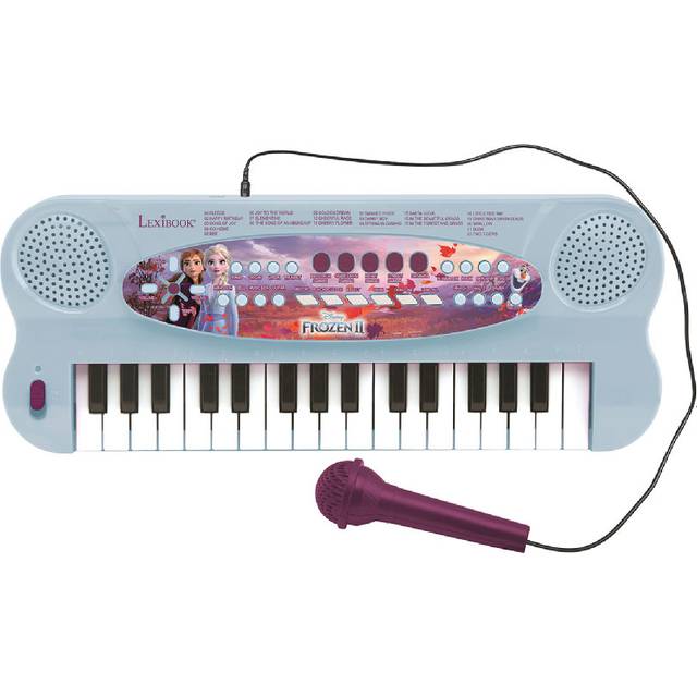 • Disney Piano with Preis 2 Lexibook Microphone » Frozen