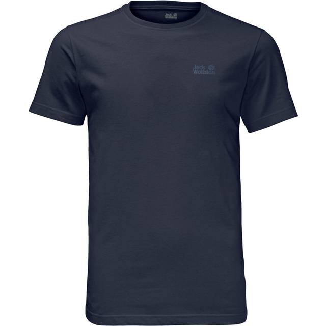 Jack Wolfskin Essential T-shirt - Night Blue • Price »