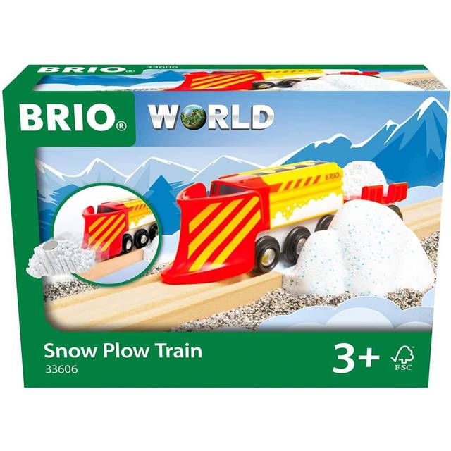 BRIO Snow Plow Train 33606 • See best prices today »