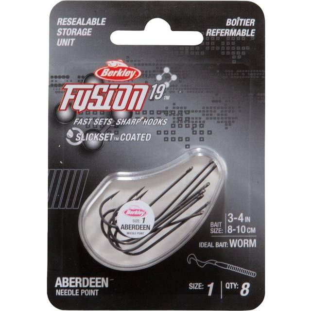 Berkley Fusion19 Aberdeen Hooks Size 1 - 8 Pcs • Price »