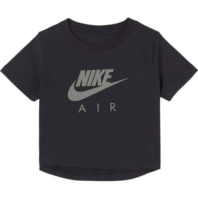 Nike Girl's Sportswear Crop T-shirt - Black (DJ6932-010) • Price »
