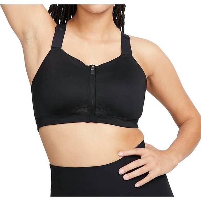 Nike Dri-FIT Alpha High-Support Padded Zip-Front Sports Bra