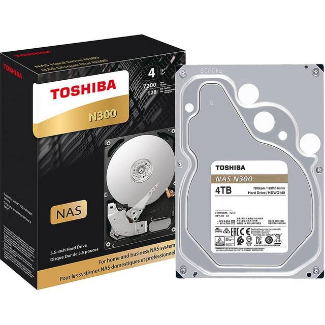 Toshiba N300 Internal Hard Drive 12TB Silver - Office Depot