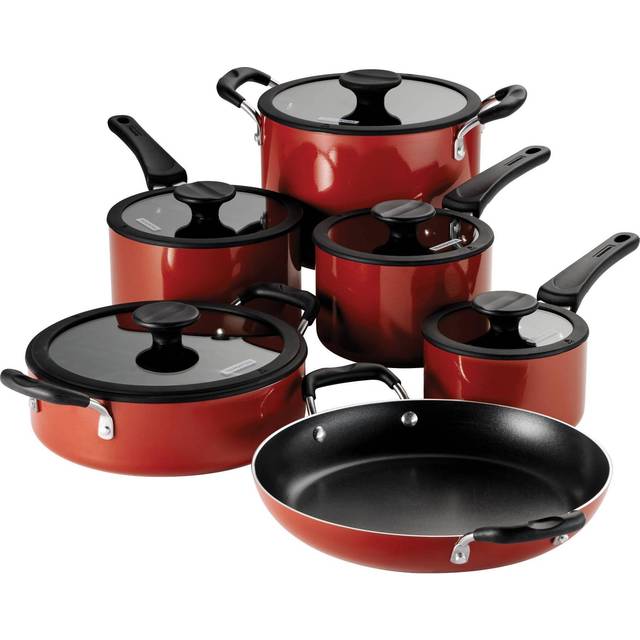 Tramontina Nesting Cookware Set with lid 11 Parts • Price »