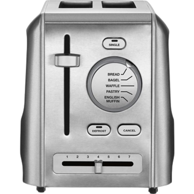  Cuisinart CPT-320P1 Compact Stainless 2-Slice Toaster