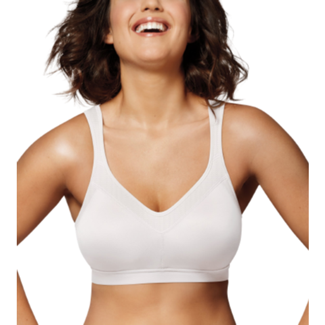 Playtex 18 Hour 4159 Active Breathable Comfort Wirefree Bra - White • Price  »