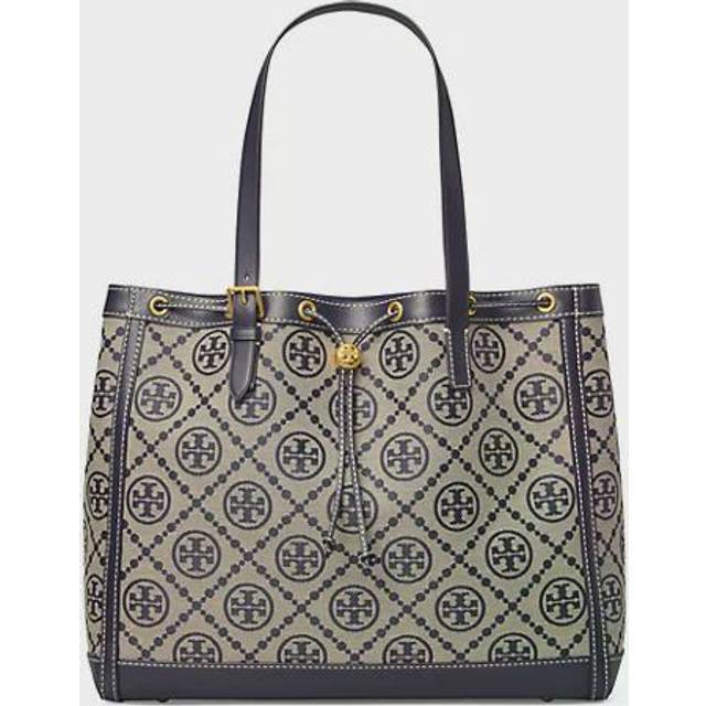 Tory Burch Perry T Monogram Triple-compartment Tote
