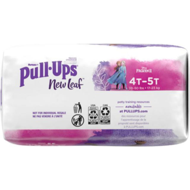 Huggies Pull-Ups New Leaf Girls' Training Pants Size 4T-5T • Price »